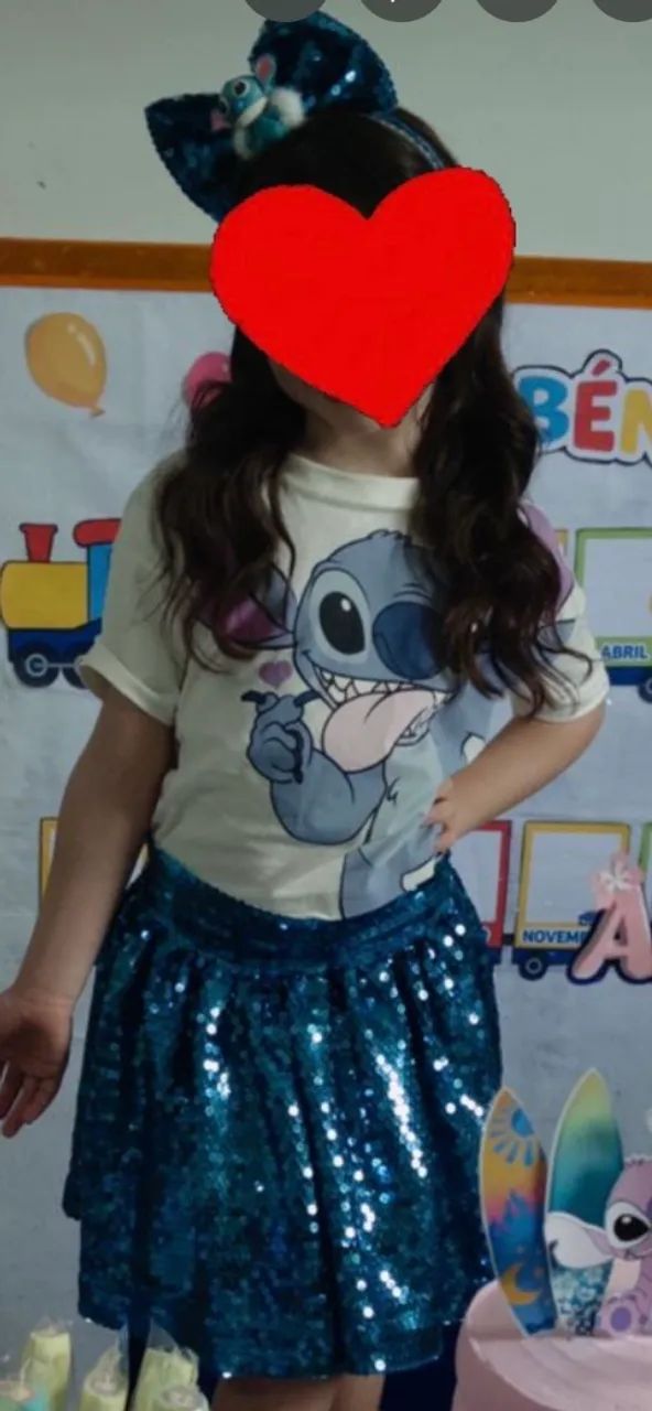 Roupa do stitch