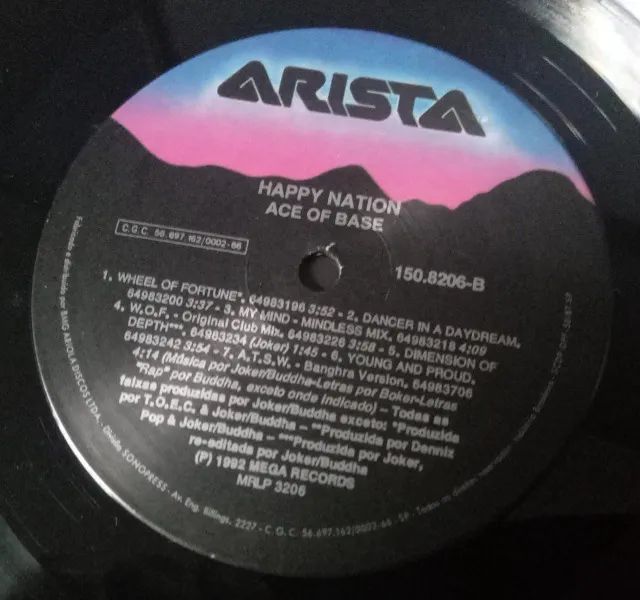 LP Ace Of Base - Happy Nation  - Foto 4