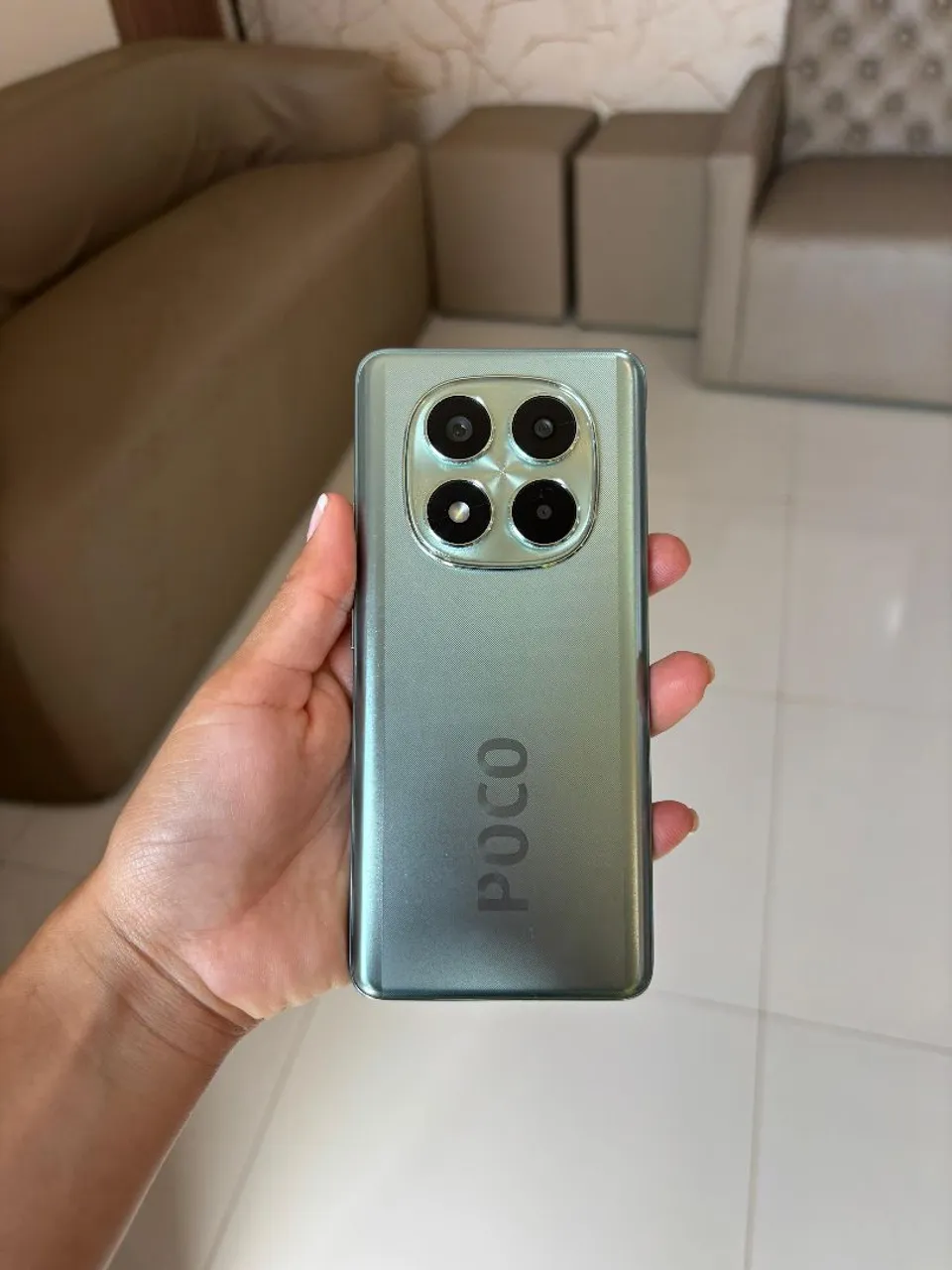 Poco X7 zerado 512GB 12Ram tudo perfeito apenas um mês de uso todo ok