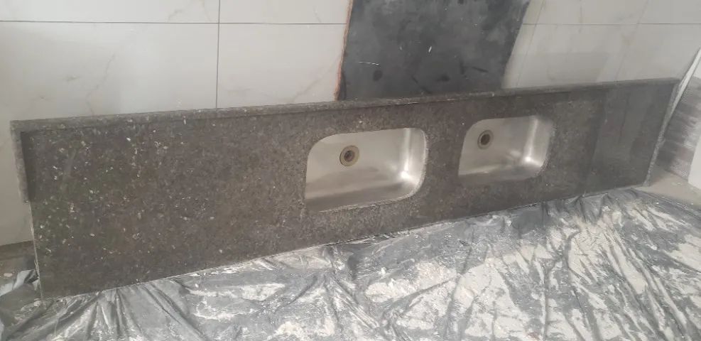 Pia Bancada  com 2 Cubas  - Foto 4