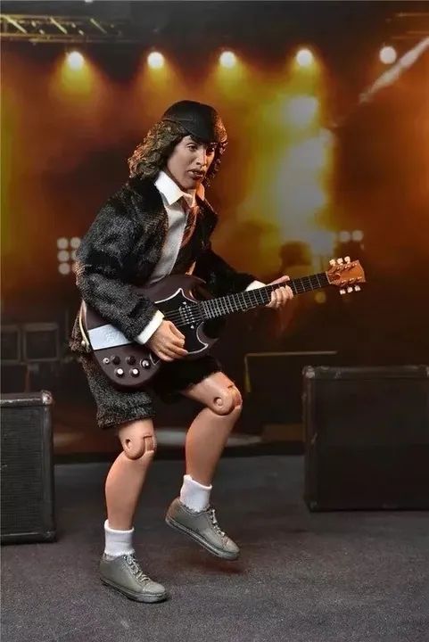 AC/DC Angus Young + Bon Scott 2 Figura articulada!!!! - Foto 4