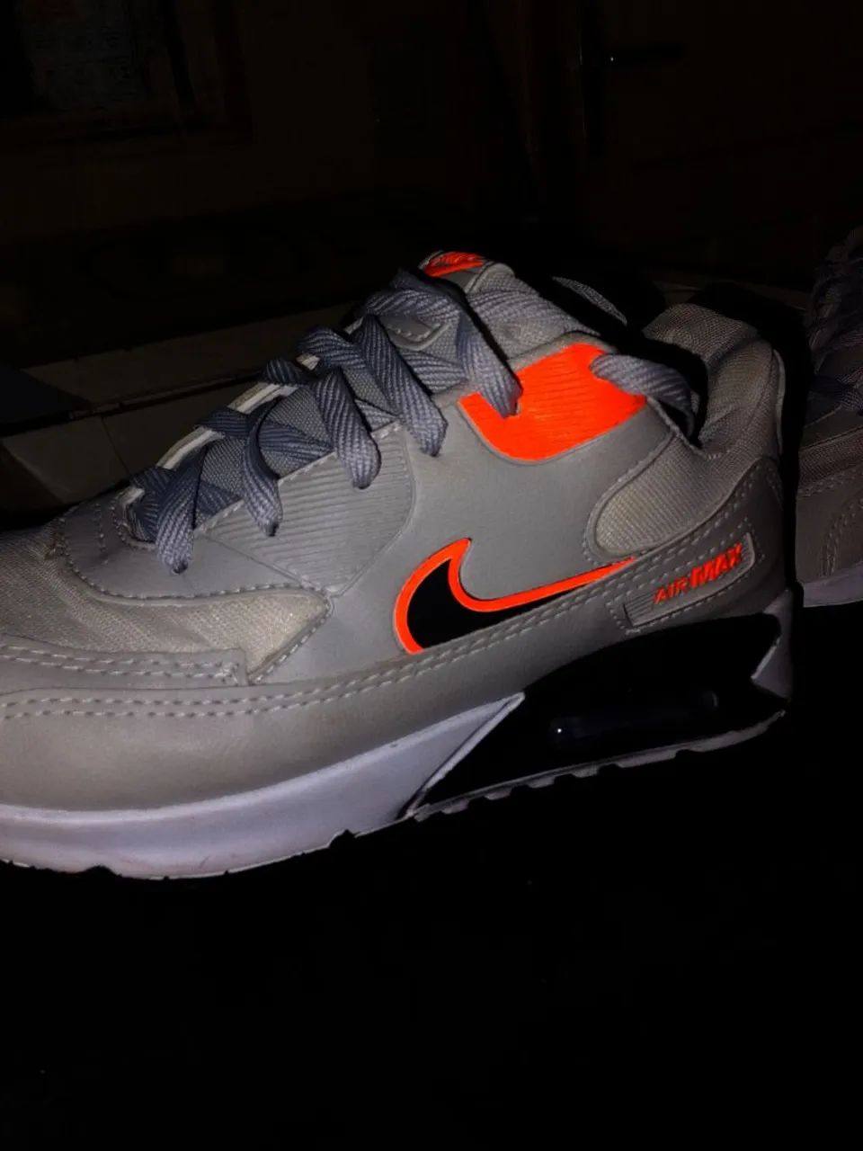 Tênis Nike Air Max 90 Cinza  - Foto 4