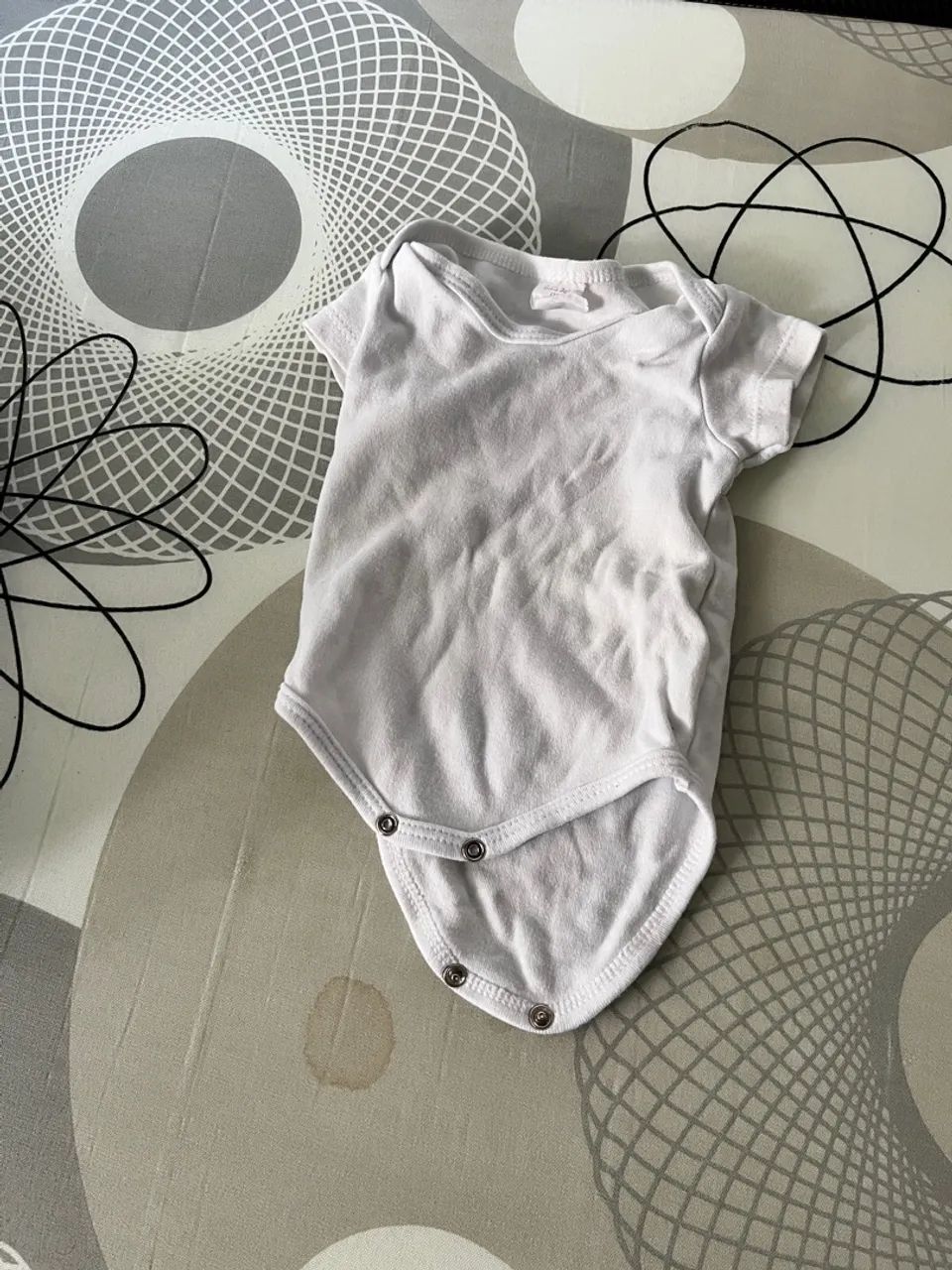 Body branco infantil