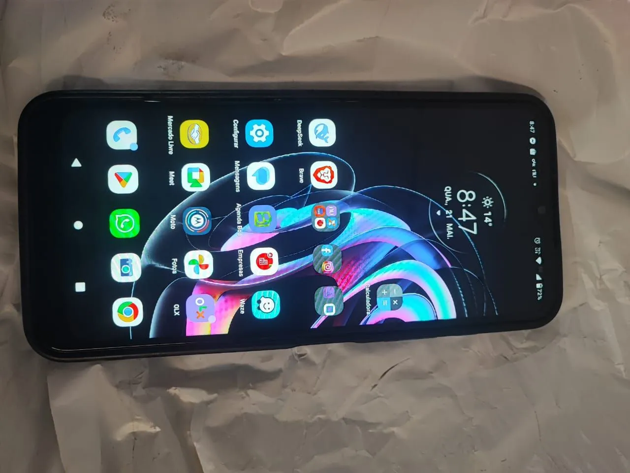 Moto g50 5g funcionando perfeitamente