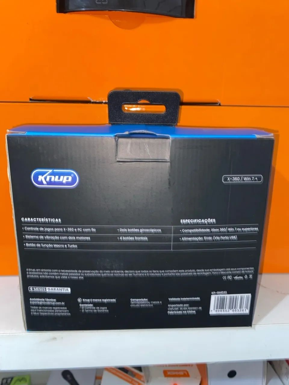 Controle GM033 - Compatível com X-360/Win 7+ - Foto 4