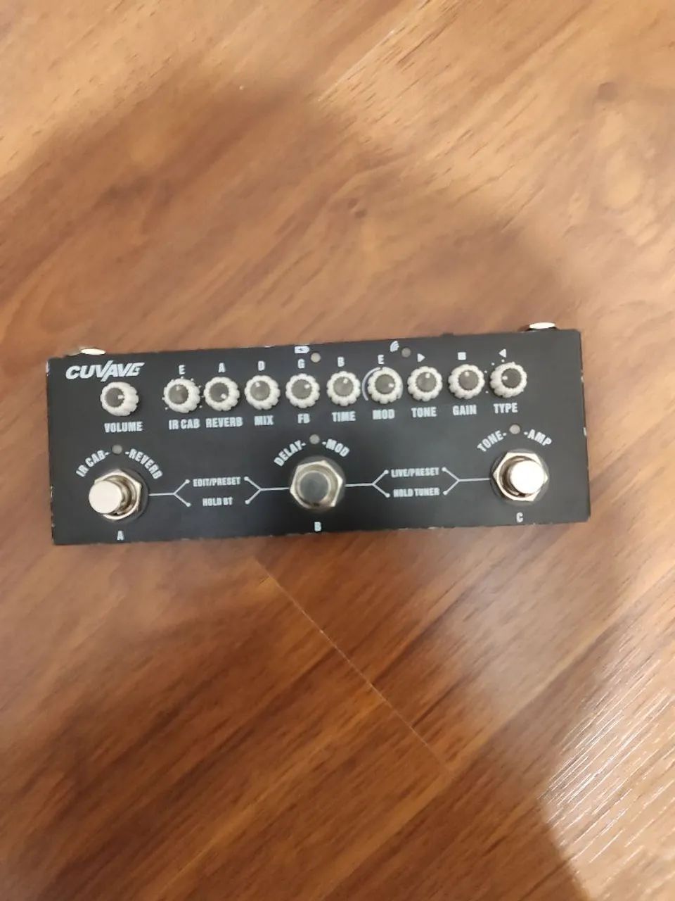 Pedaleira cuvave baby+pedal tape delay+ suporte de pedais - Foto 3