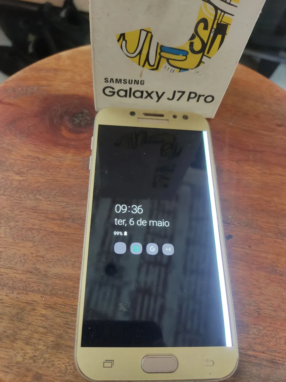 Samsung J7 pro duos funcionando. Caixa original 
