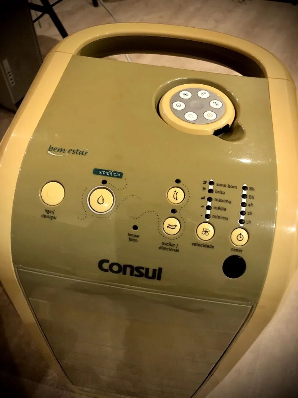 Climatizador (ventilador e umidificador) Consul Bem Estar (modelo: C1F06ABANA)