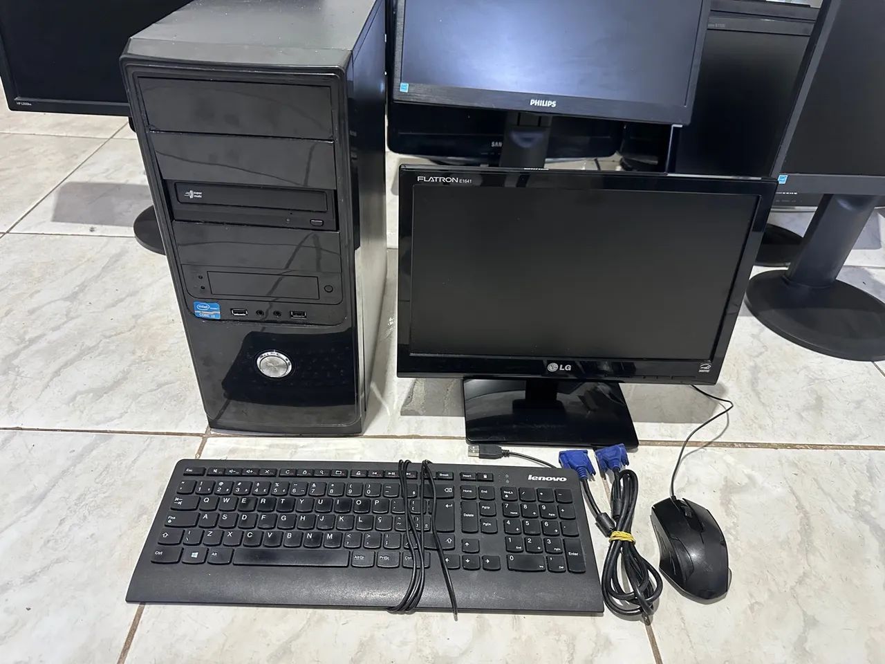 computador i3 com ssd completo para empresas  loja com garantia 