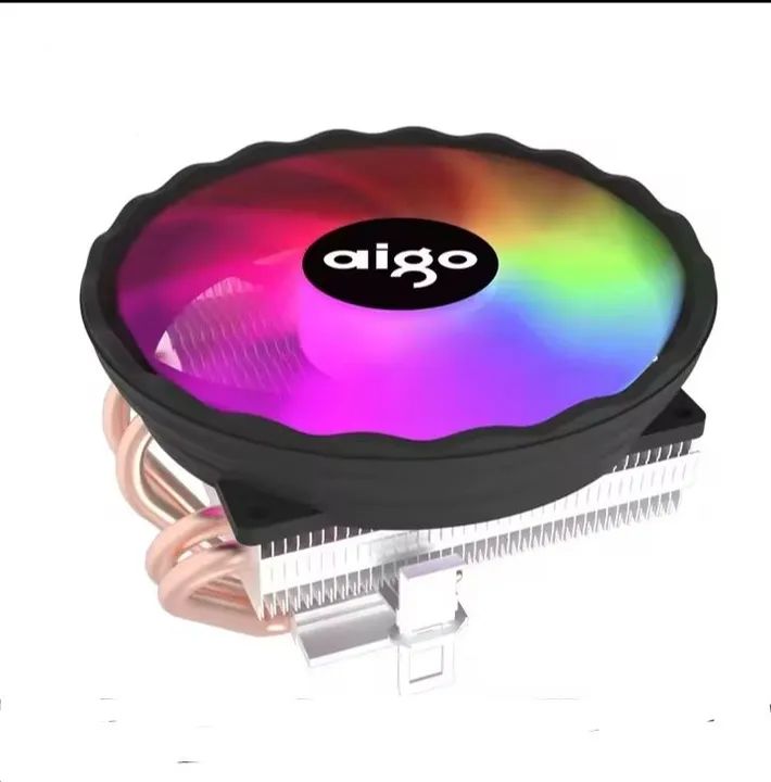 Air Cooler para Processador Aigo RGB 120mm - Foto 2