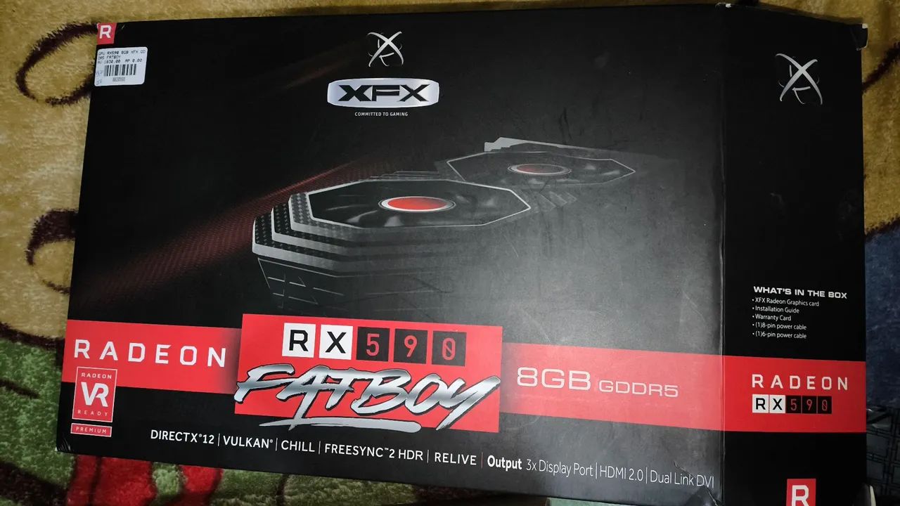 RX 590 funcionando em perfeito estado 64302737278723120