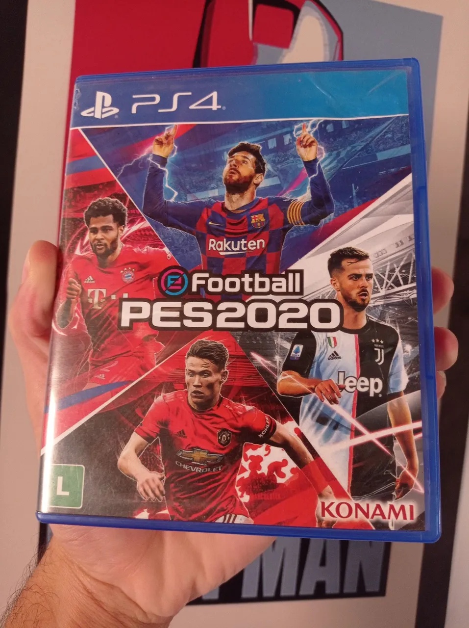 PES 2020 "Mídia física" Ps4