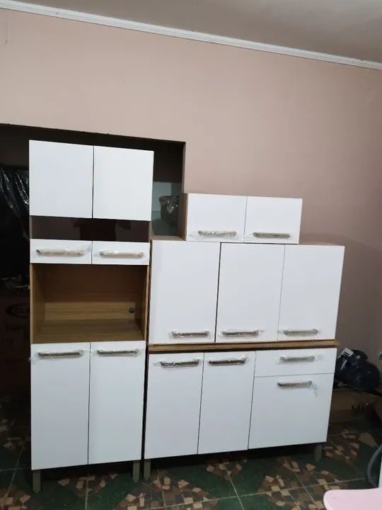 Cozinha Versalhes completa 4 peças nova 