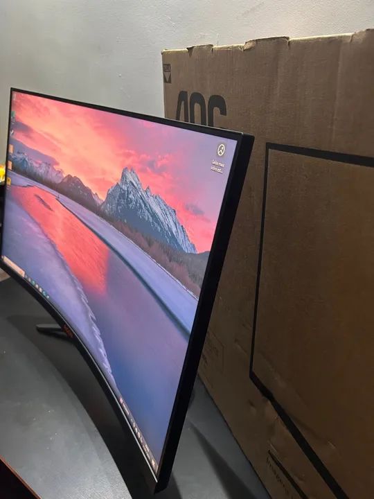 Monitor Gamer Curvo AOC 31.5 polegadas - Foto 3