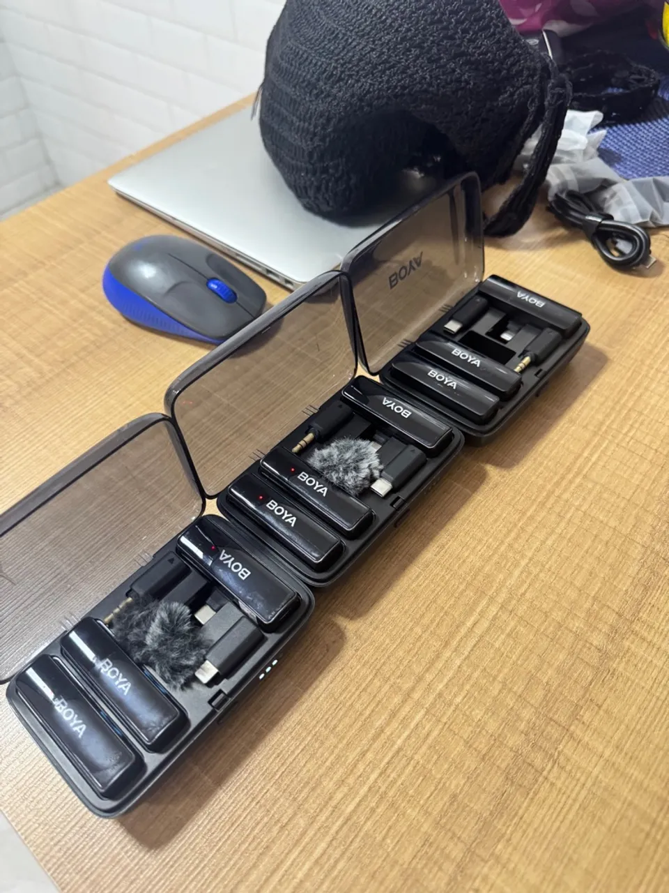 Microfone boya quero 1500 nos 3