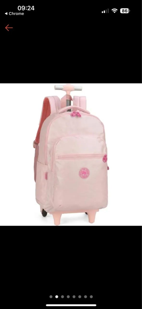 Mochila de menina da Barbie 