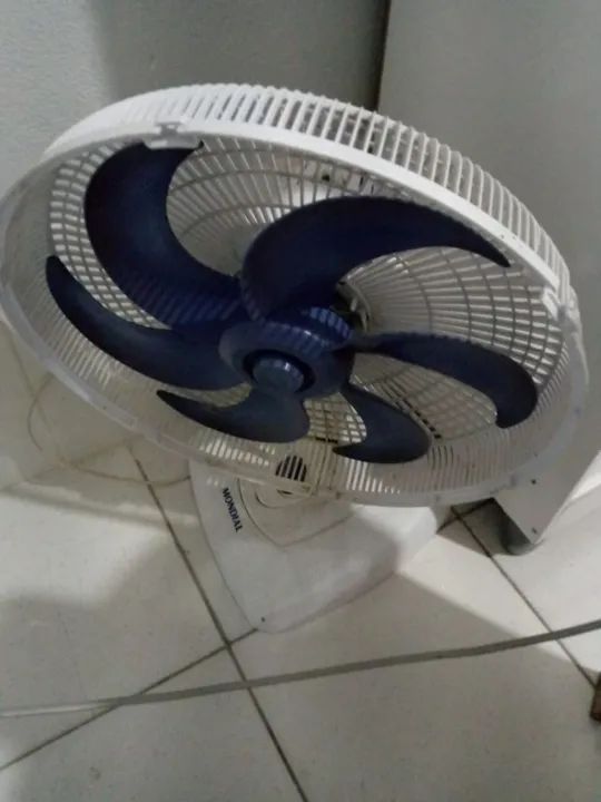 Ventilador mundial 40 cm funcionando 
