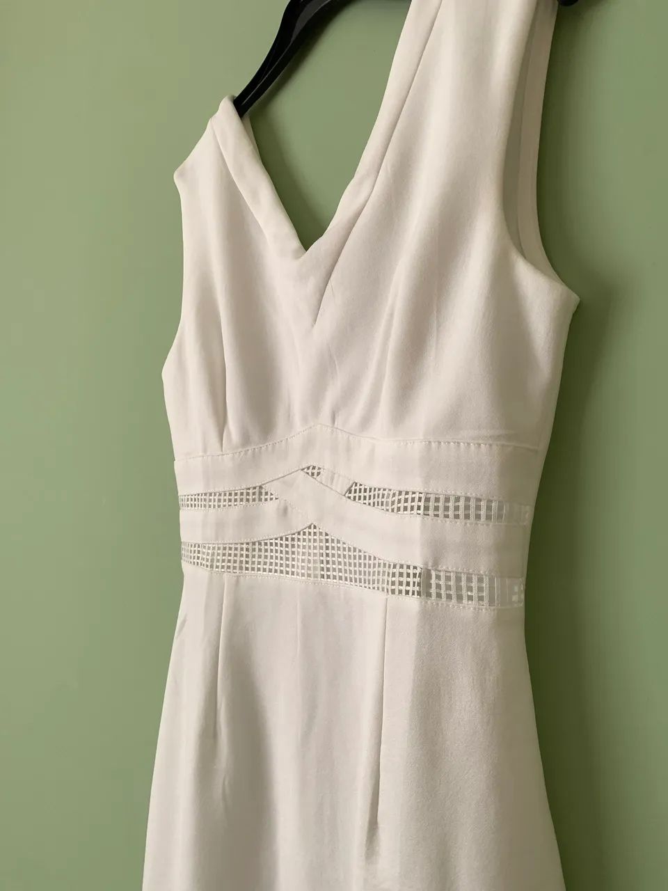 Vestido Branco tamanho Midi - Foto 4