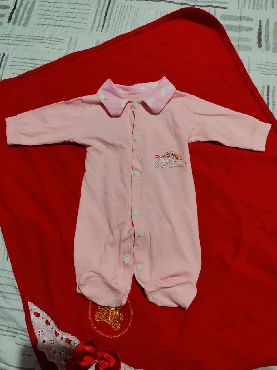 Lotinho de roupa de bebê menina 60 reais 