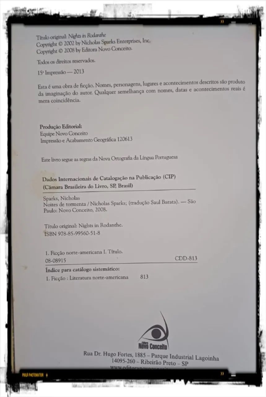 Livro: Noites de tormenta - Foto 3