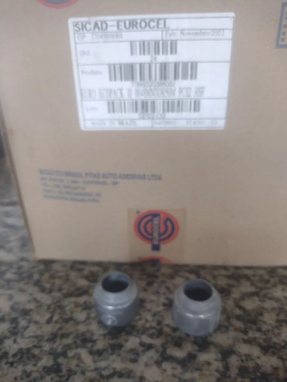 Box reto 3/4 e 1"  para caixinha condulete  - Foto 3