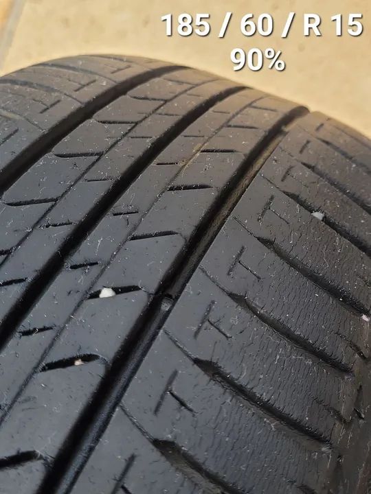 P N E U    185/60 R15 bridgestone 65 9 8445- 0101 só tem uma und. <br> - Foto 6