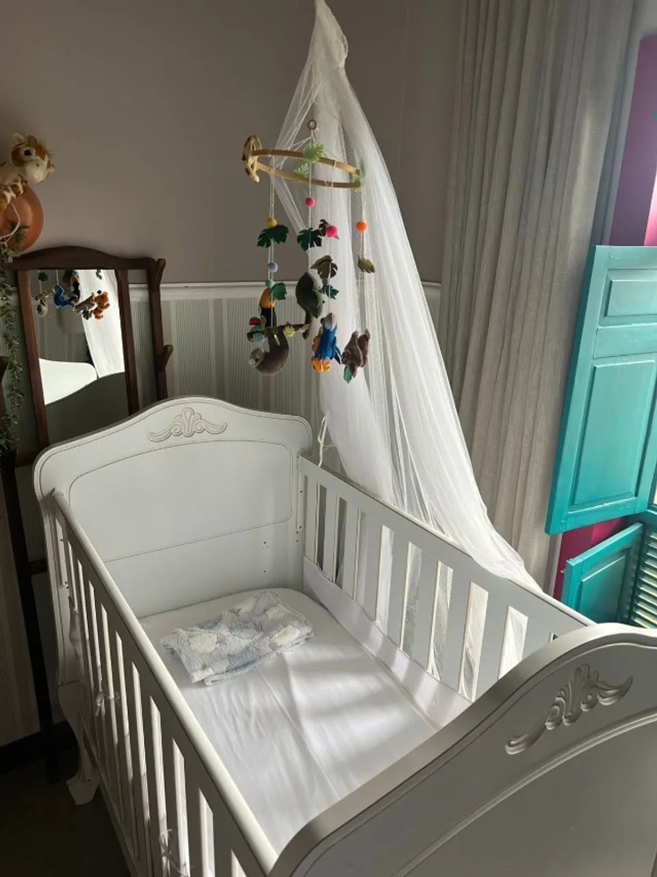 berço com colchão64314068739075121