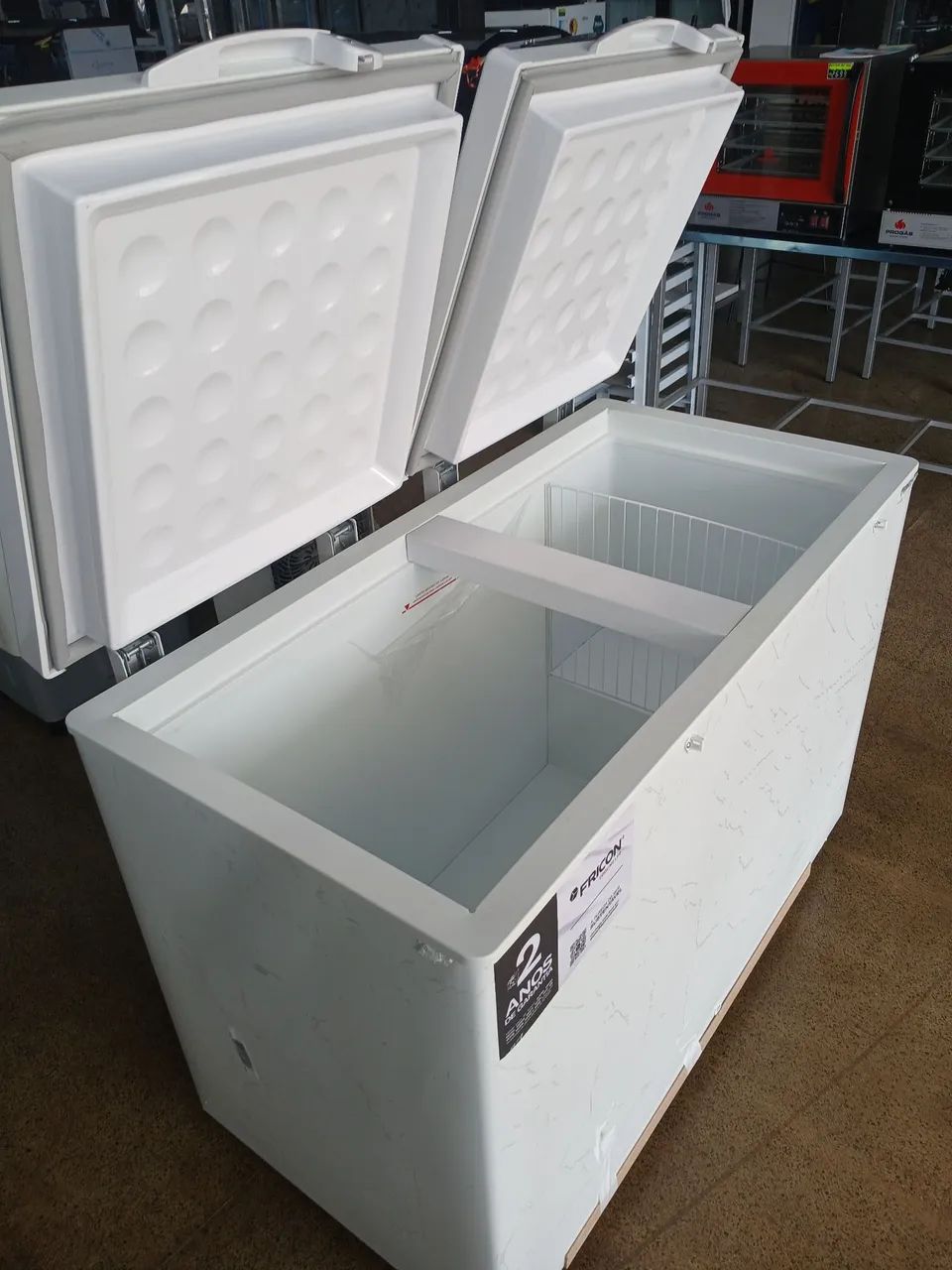 Freezer Horizontal 411 Litros Da Fricon Tampa Cega - Foto 4