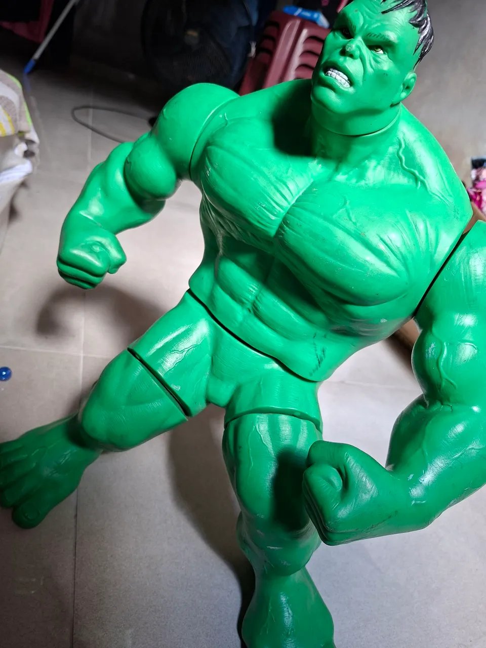 Boneco Hulk Articulado - Super-Herói Incrível!