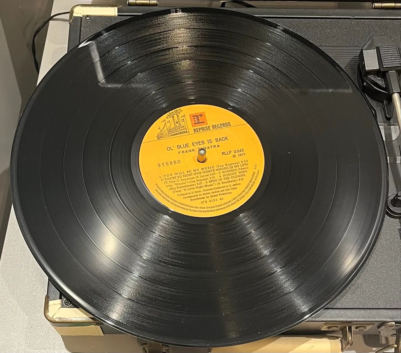 Lp Frank Sinatra - Ol? blue eyes is back - Foto 4