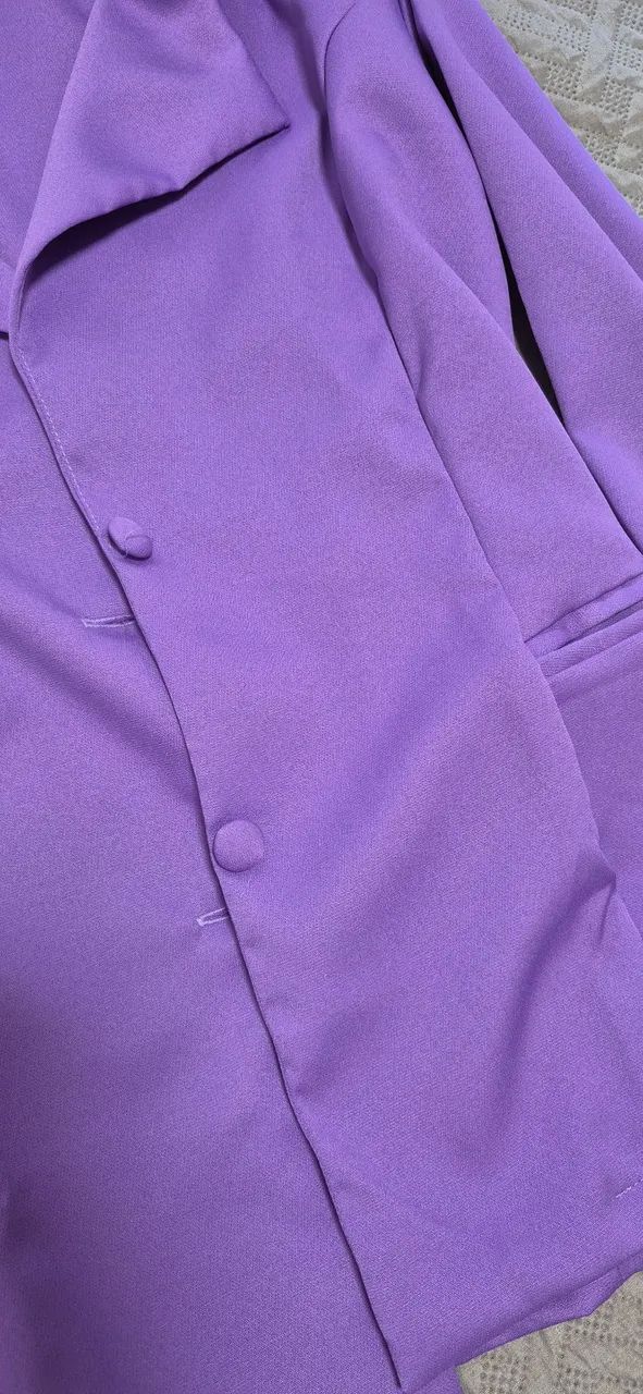 Blazer Crepe Alfaiataria - Foto 2