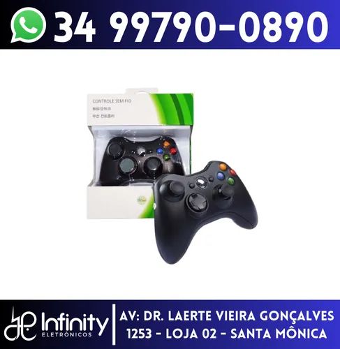 Controle Xbox 360 sem fio