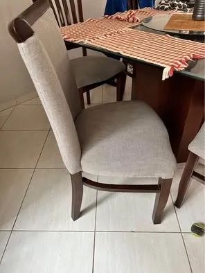 Jogo de jantar - mesa e 6 cadeiras - Foto 2