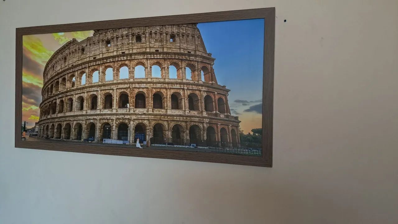 Quadro Decorativo Coliseu Romano