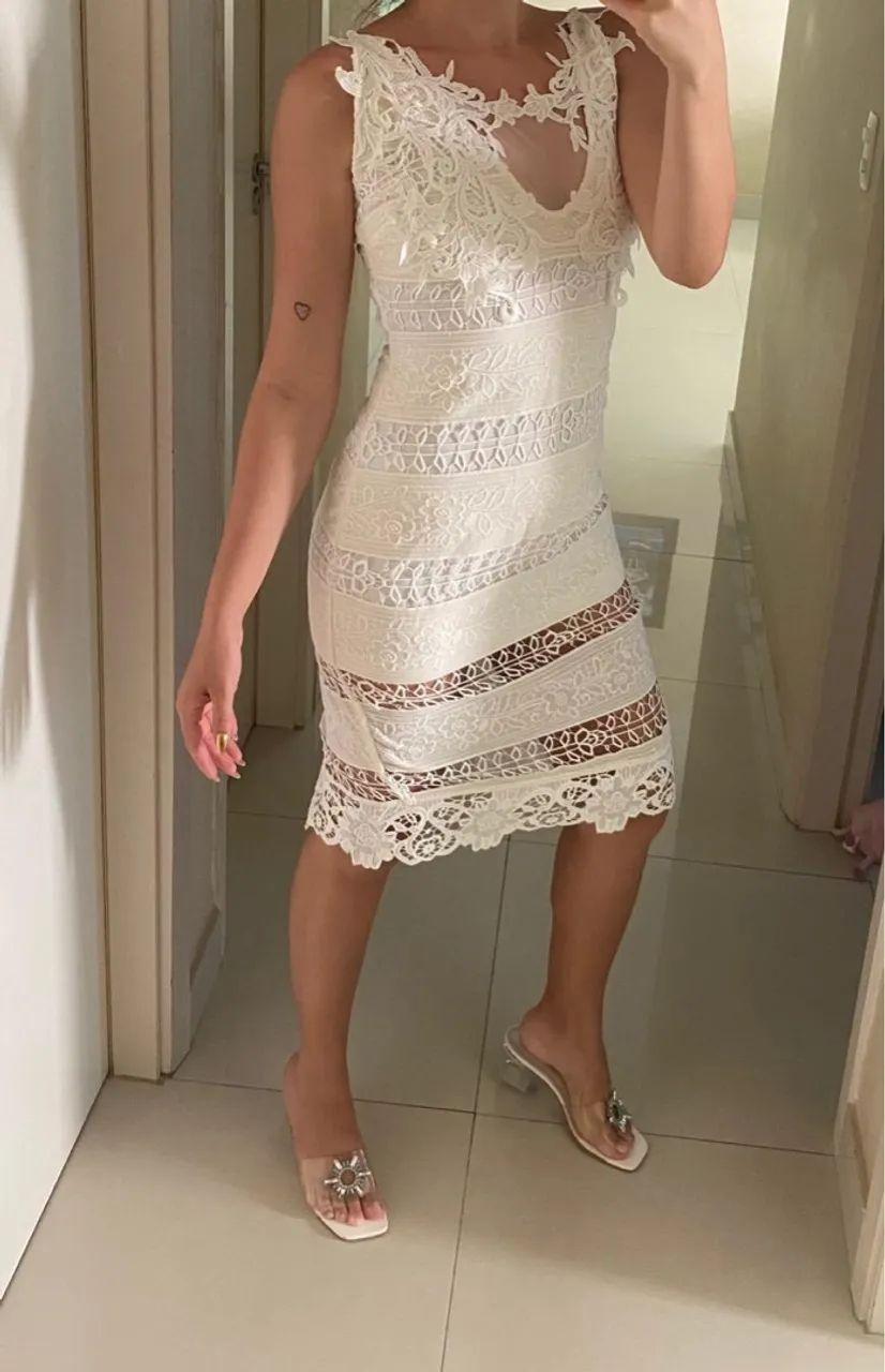 Vestido Cabide Novo Na Etiqueta Nunca Usado (Aceito cartão