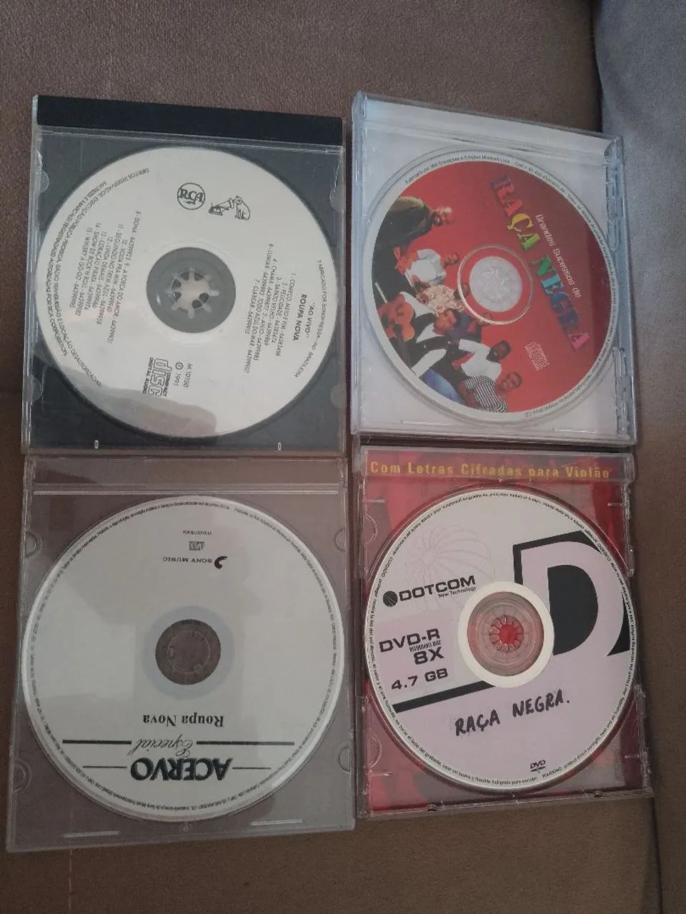 Cds raça negra e roupa nova