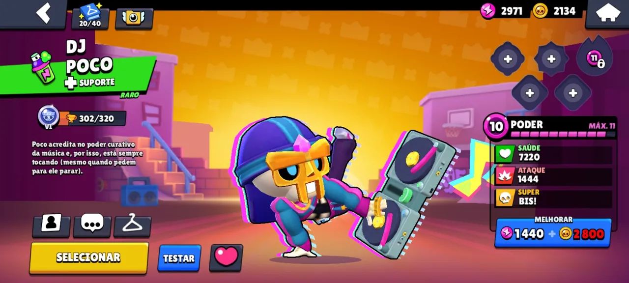 Conta brawl stars