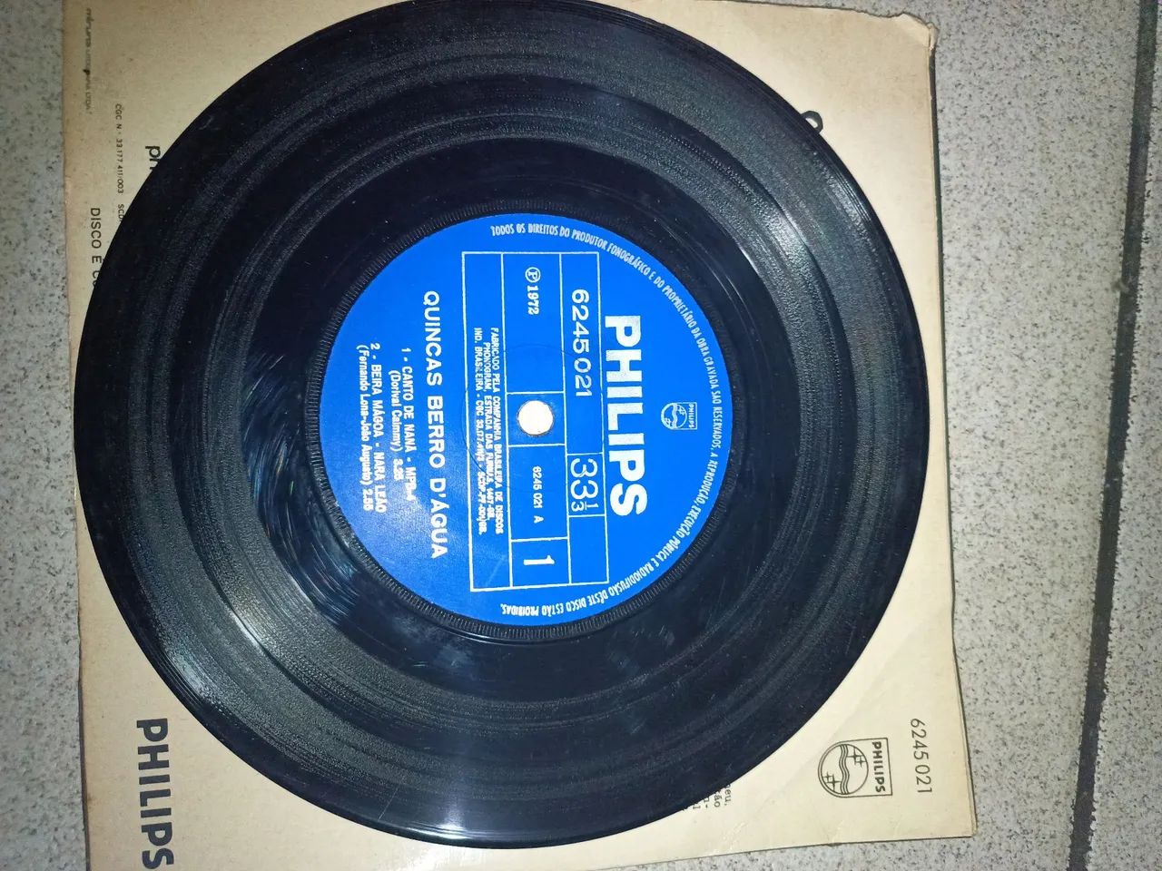 Compacto vinil Quincas Berro D'água 1972 - Foto 3