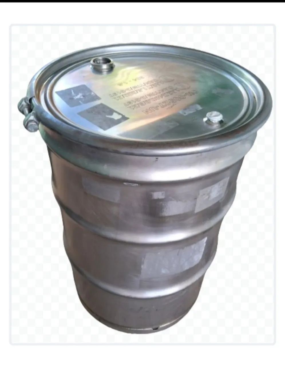 Tambor de inox 