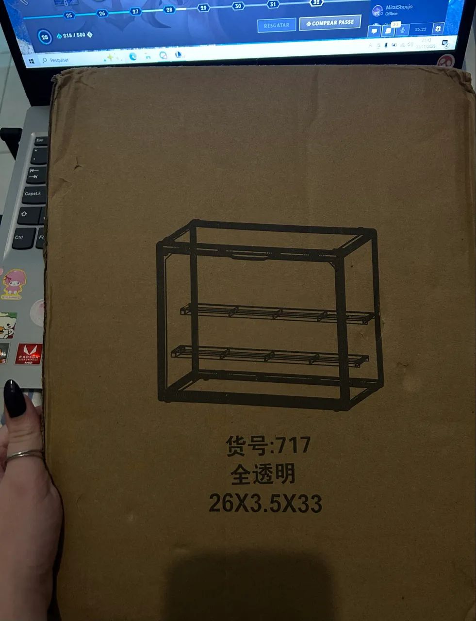 Expositor de acrílico - Sylvanian e Minifigures  - Foto 2