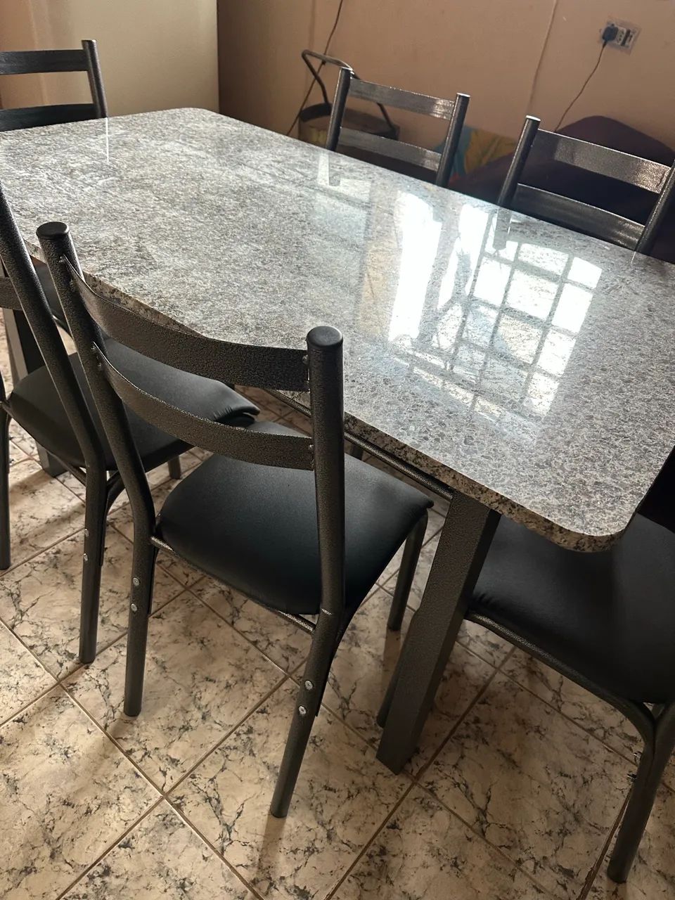 Mesa de Jantar Nova - 6 Cadeira 64961566381315121