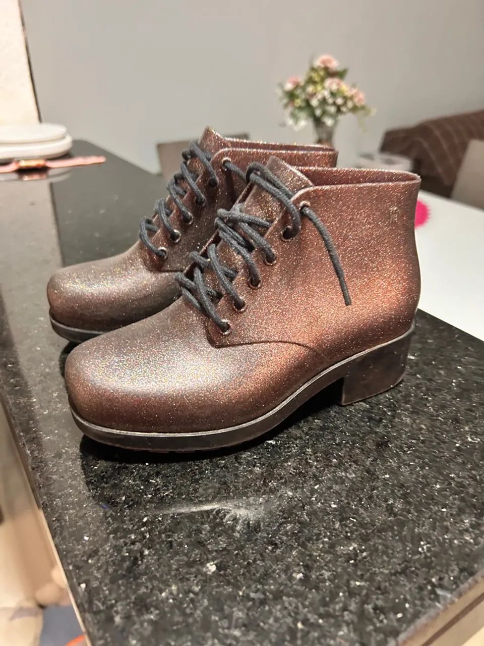 Botas Melissa Infantil Glitter Lindas e Confortáveis! Calçados