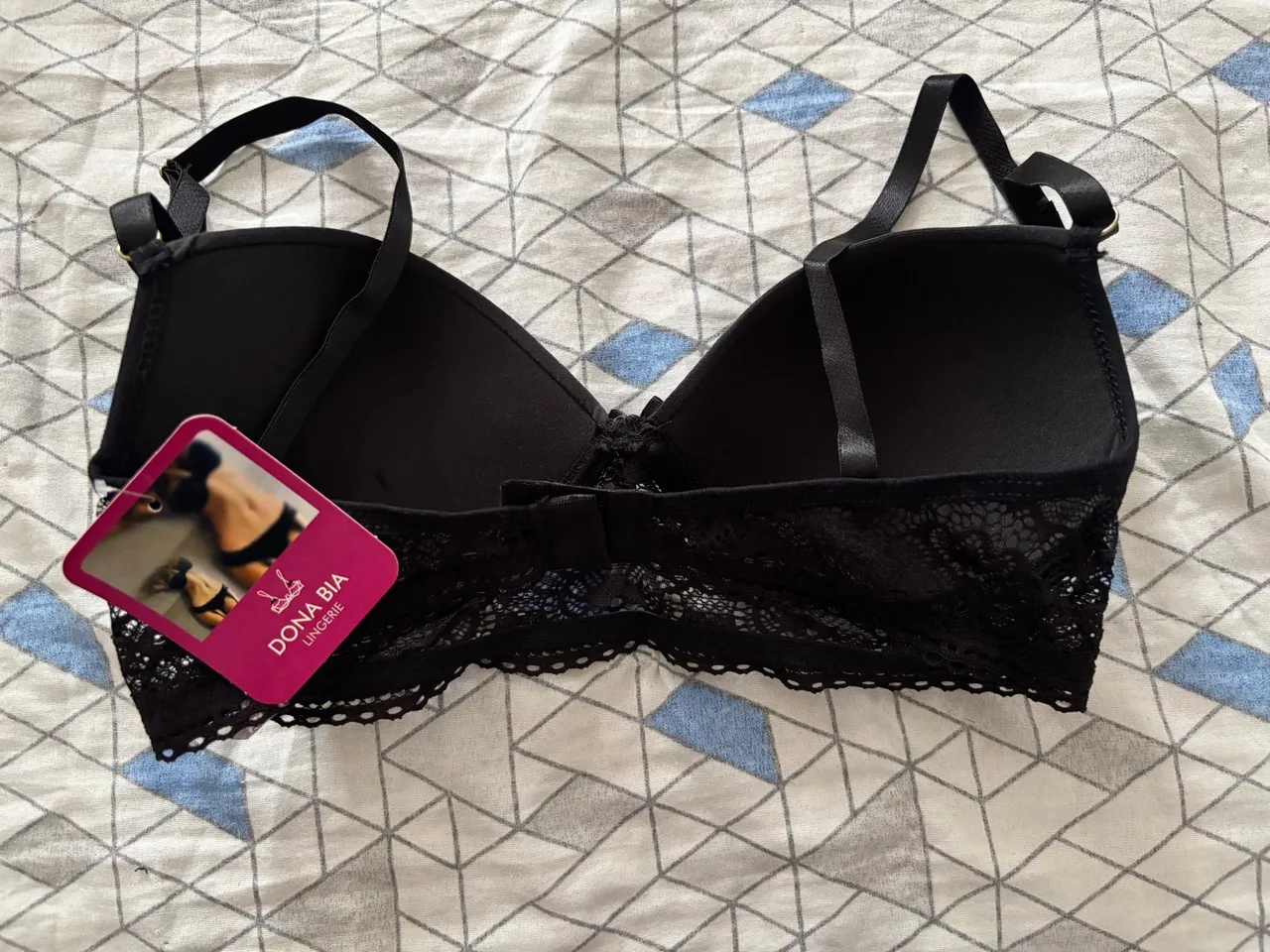 Sutiã Dona Bia Lingerie Preto
