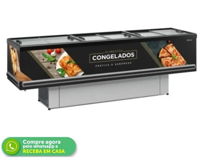 Ilha de Congelados 3M Gelopar 220v Nova