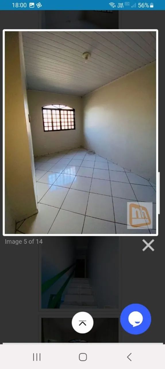Alugo casa 2 quartos na 20 da Guariroba 