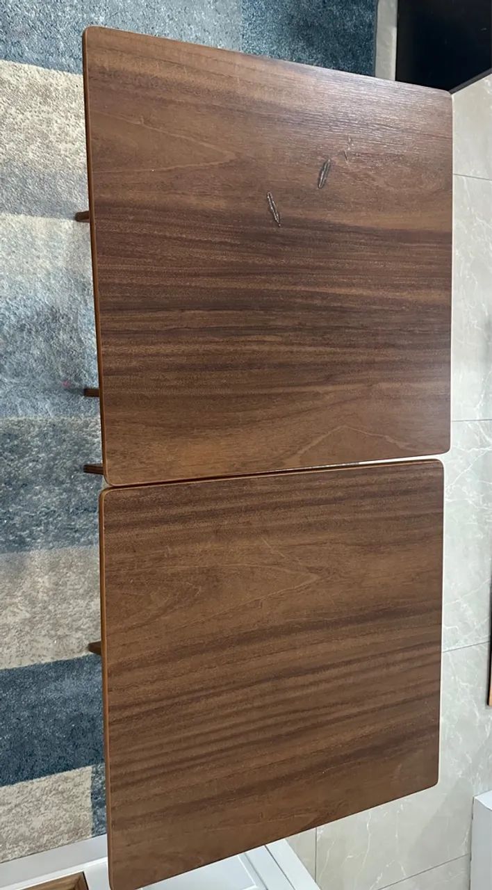 Mesa Dobrável Madeira 70x70 Bar Imbuia - Foto 2