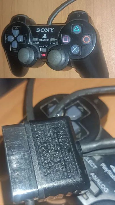 Kit Controles DualShock 2 PS2 Original Usado
