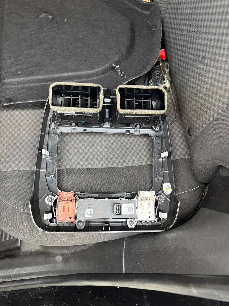 Moldura Central Completo Painel Renault Kwid 2021  - Foto 2