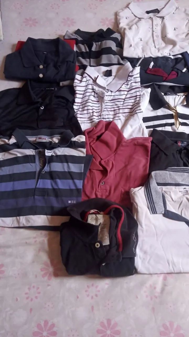 Camisas polo usadas tamanhos G e GG  - Foto 2