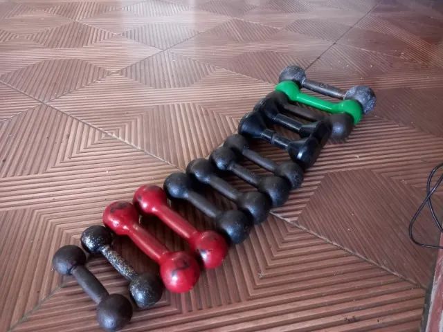 Halteres de 3kg e 5kg